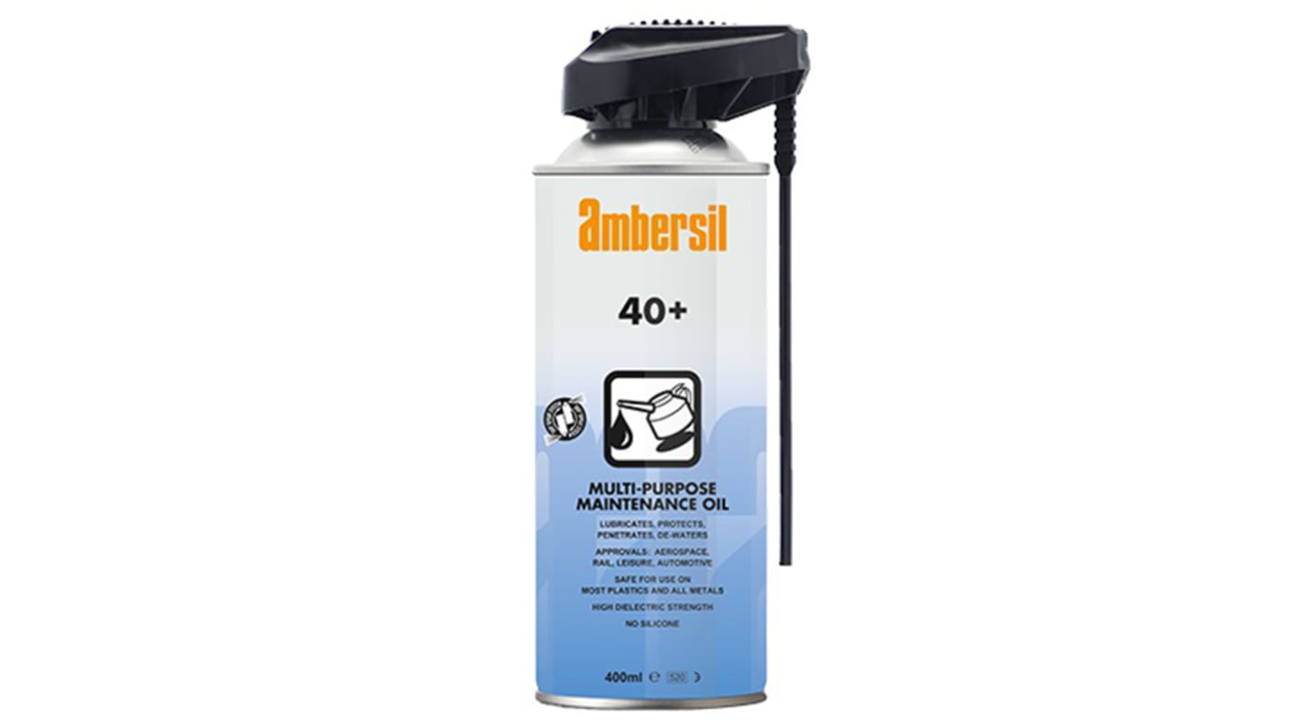 Ambersil 40+ ProtectIVE LUBRICANT Multi Purpose Lubricant 400 ml Aerosol