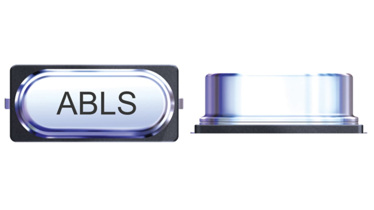 Abracon 20MHz Quarzmodul, Oberflächenmontage, ±25ppm, 20pF, B. 4.7mm, H. 4.1mm, L. 11.4mm, SMD, 2-Pin