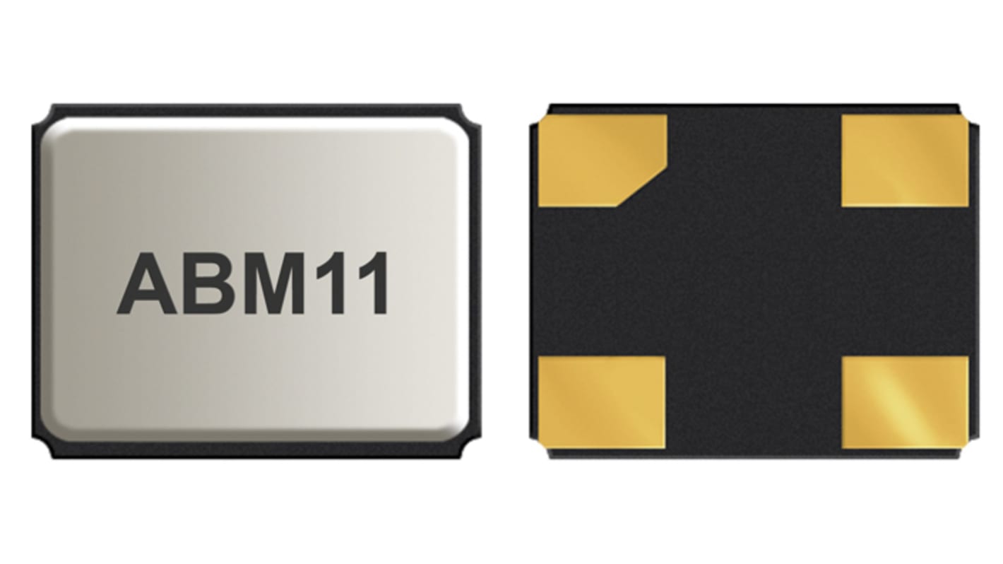 Abracon 16MHz Crystal Unit ±10ppm SMD 4-Pin 2 x 1.6 x 0.59mm
