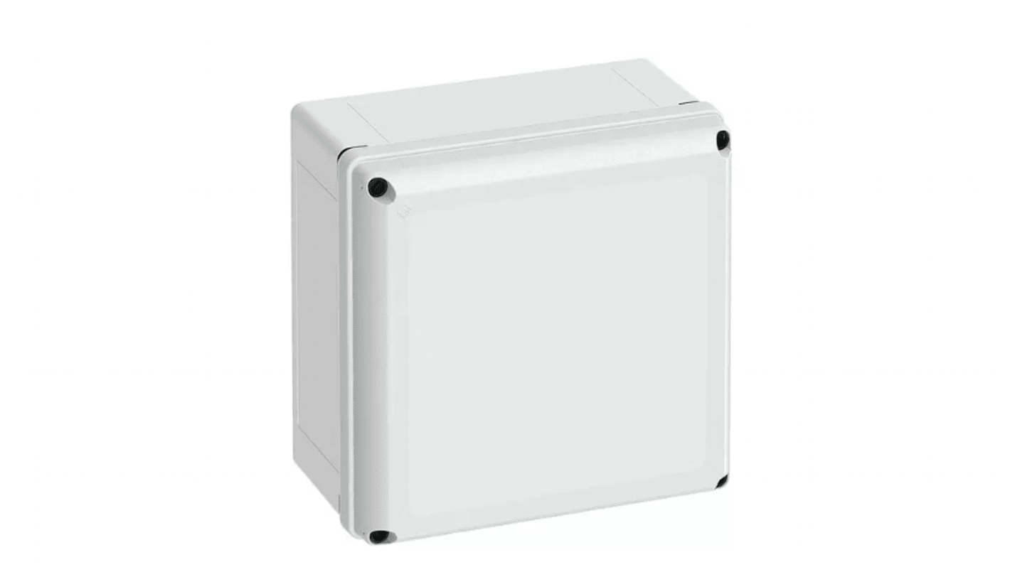 Spelsberg Grey Polycarbonate General Purpose Enclosure, IP66, IP67, IK09, Grey Lid, 300 x 300 x 226mm