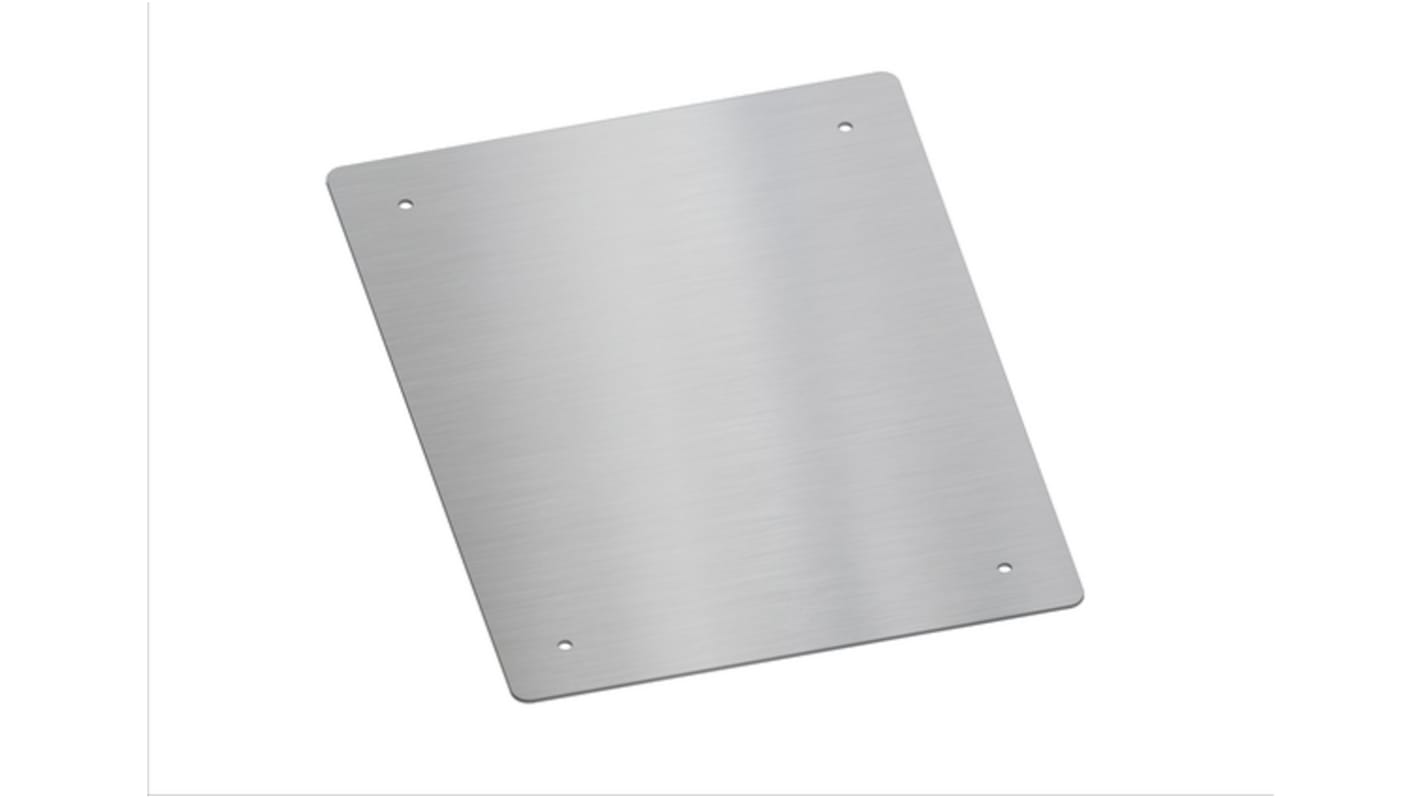 Spelsberg Stainless Steel Mounting Plate, 2mm H, 293mm W, 393mm L for Use with GEOS 3040 Housing Rear Cover