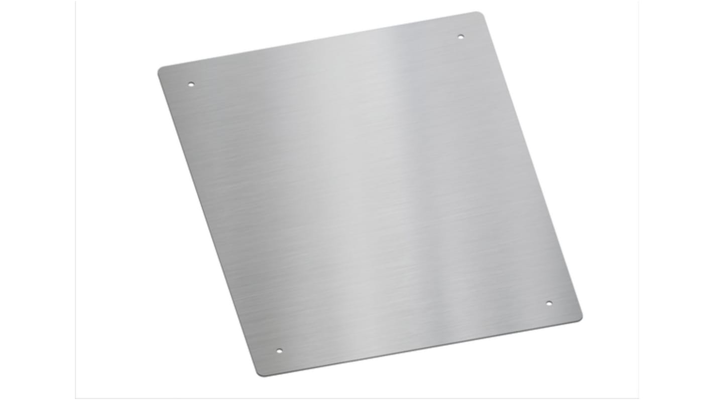 Spelsberg Stainless Steel Mounting Plate, 2mm H, 393mm W, 493mm L for Use with GEOS 4050 Housing Rear Cover