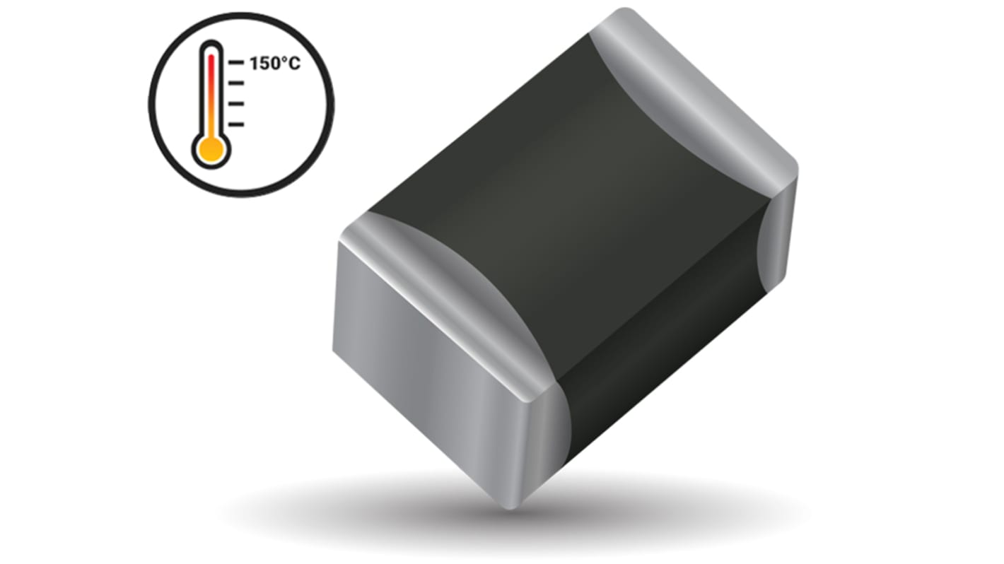 KYOCERA AVX VGAH Varistor, 7nF, 24.5V, 11V, 2.9J, Metall, 1000A max., 1812 (4532M) Gehäuse, 4.5 x 3.2 x 2mm, 2mm, L.