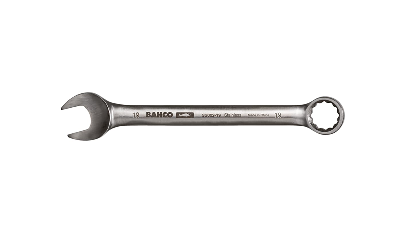 Llave de ajuste combinada, Bahco, 3/8 pulg.