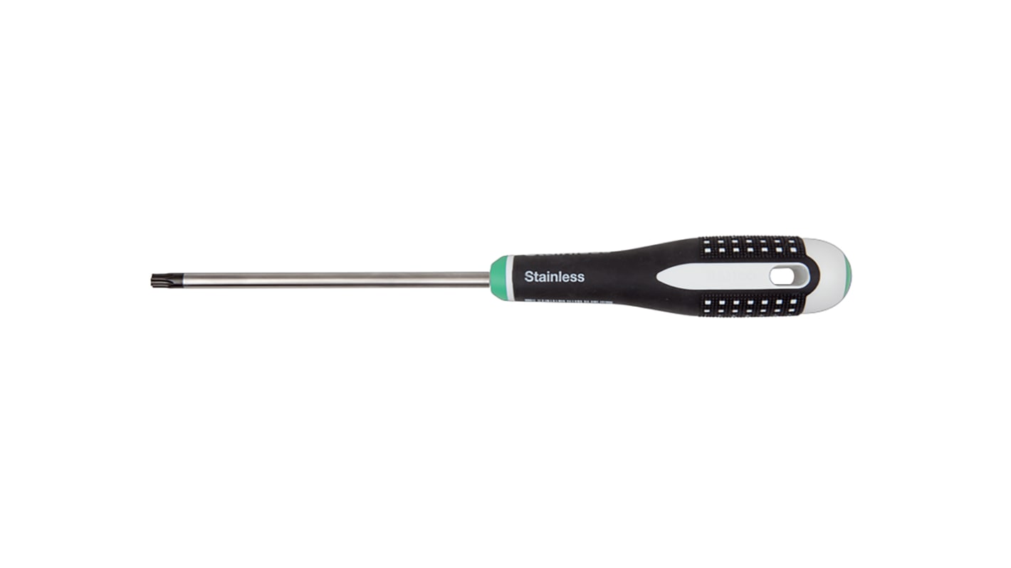 Bahco Torx  Screwdriver, T15 Tip, 100 mm Blade, 222 mm Overall