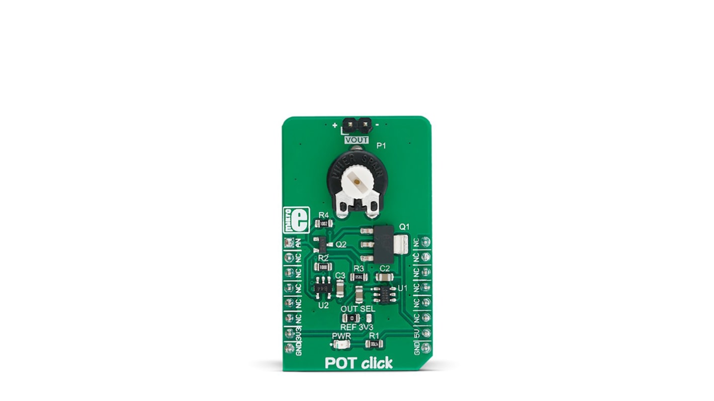 Module de développement de communication et sans fil MikroElektronika POT Click