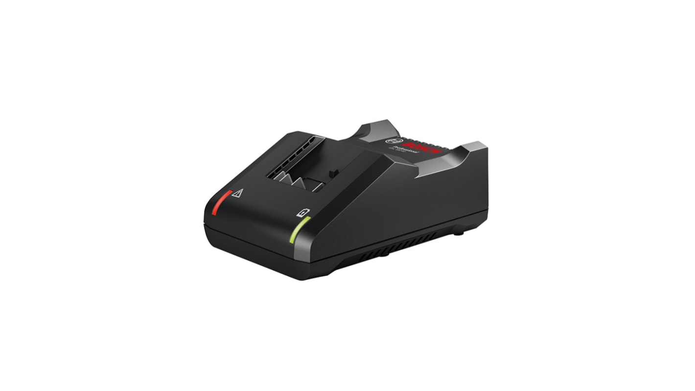 Bosch 1600A019RJ Battery Charger, 18V for use with Power Tools, Euro Plug