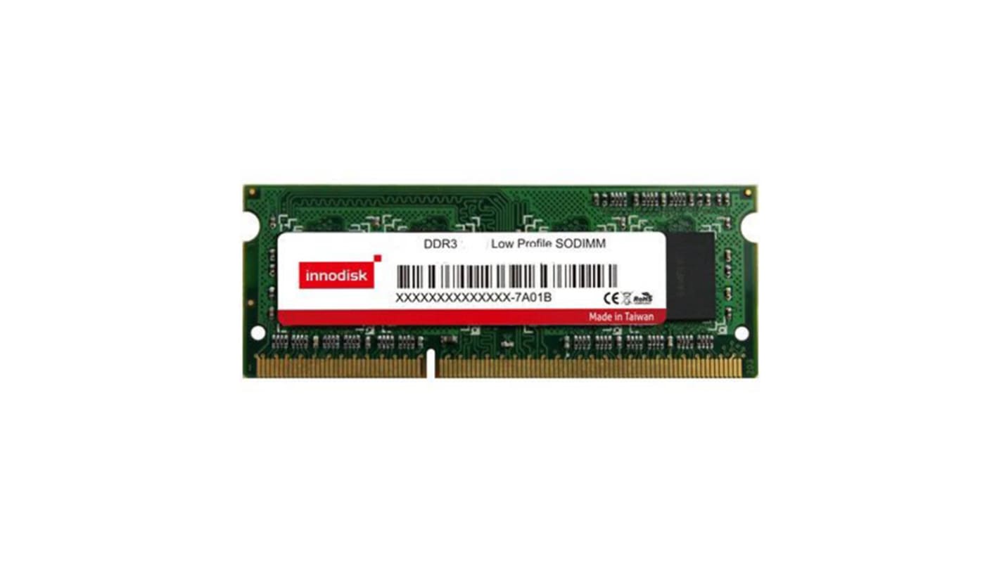 InnoDisk 8 GB DDR3L Laptop RAM, 1866MHz, SODIMM, 1.35V