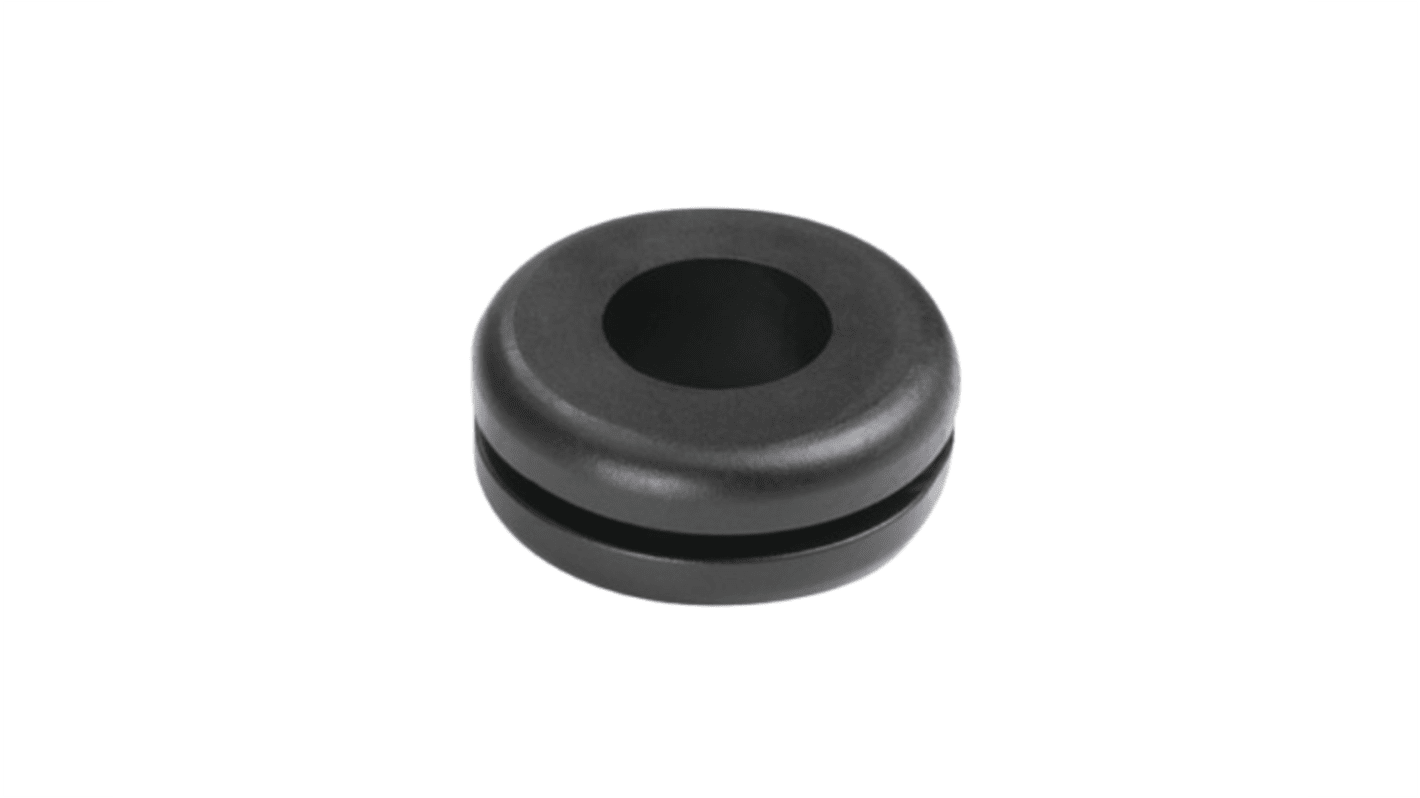 Passacavo Passacavi HellermannTyton, Nero, in PVC 1.6mm, diametri da Maximum of 12mm 19mm
