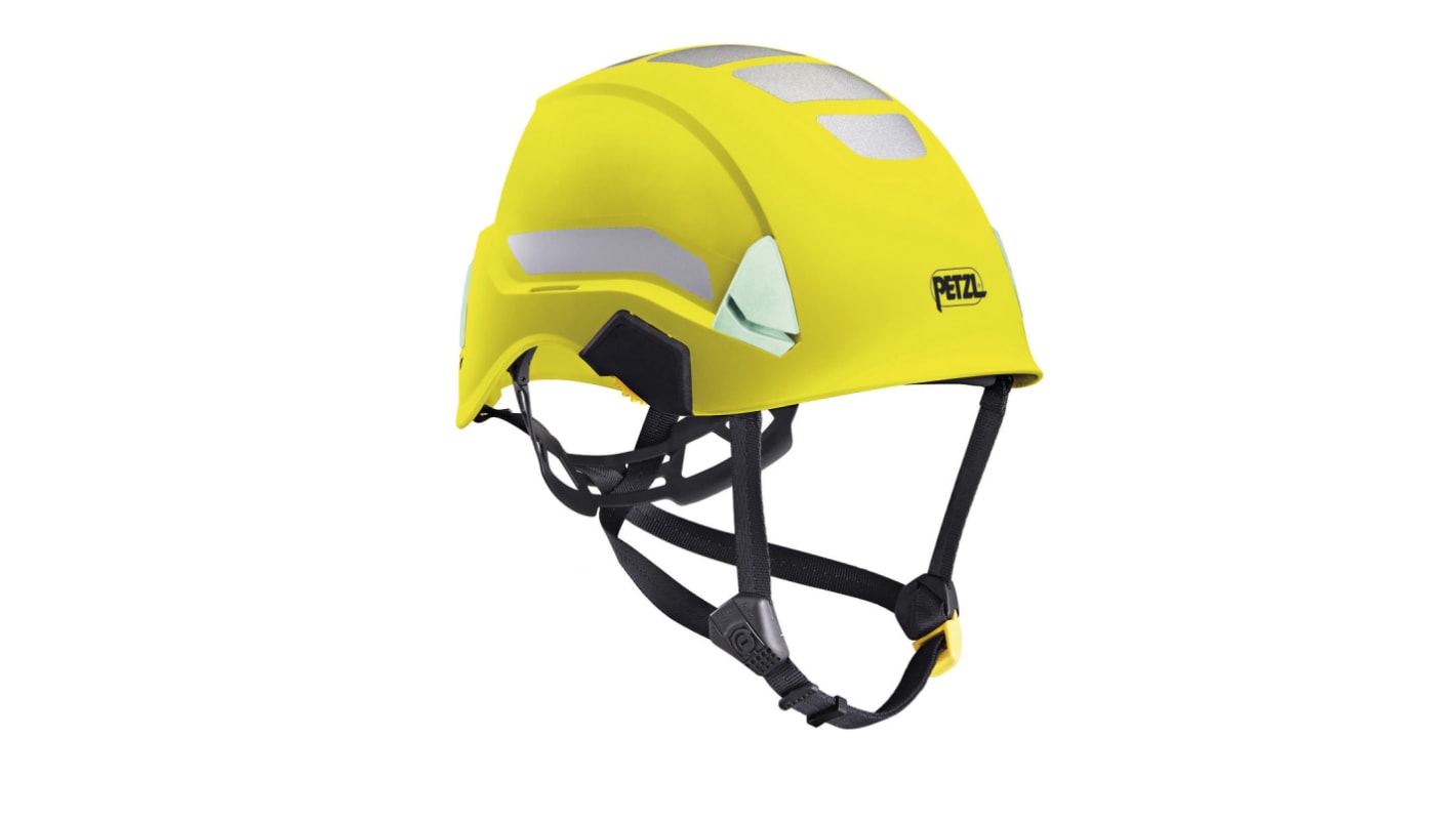 Casque de sécurité Petzl en ABS Jaune, gamme STRATO