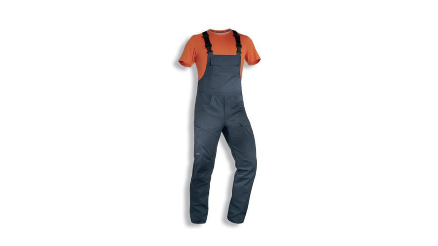 Uvex Herren Wiederverwendbar Latzhose Art Latzhose, Größe 46, Baumwolle, Polyester Blau