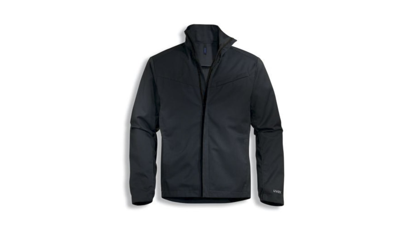 Uvex 7450 Herren Arbeitsjacke Baumwolle, Polyester Grau, Größe XXL