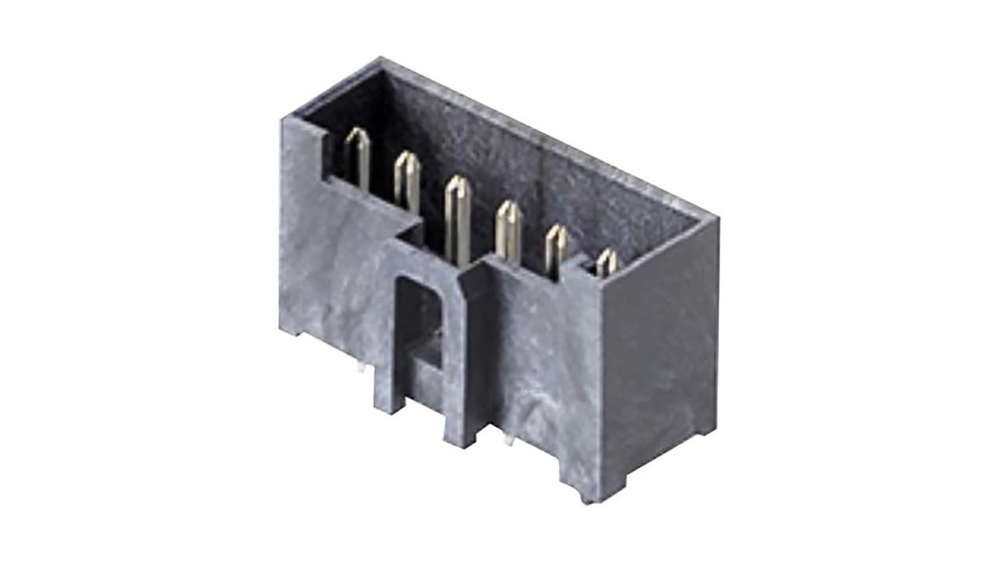 Molex 3p单排排针 直向线对板连接器, 3.96mm间距, 11.0A, THT安装, KK Plus 396系列