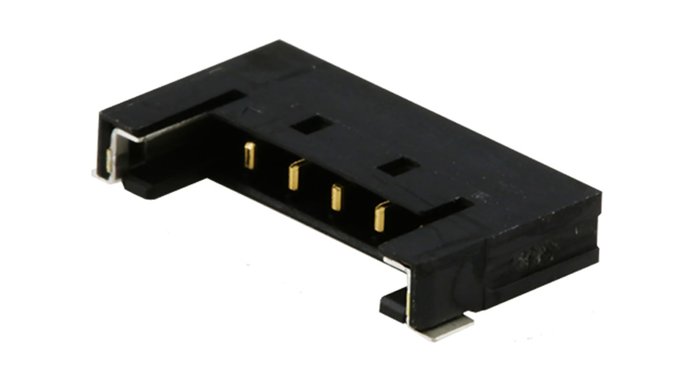 Conector macho para PCB Ángulo de 90° Molex serie Pico-Lock de 2 vías, 1 fila, paso 1.5mm, para soldar, Montaje