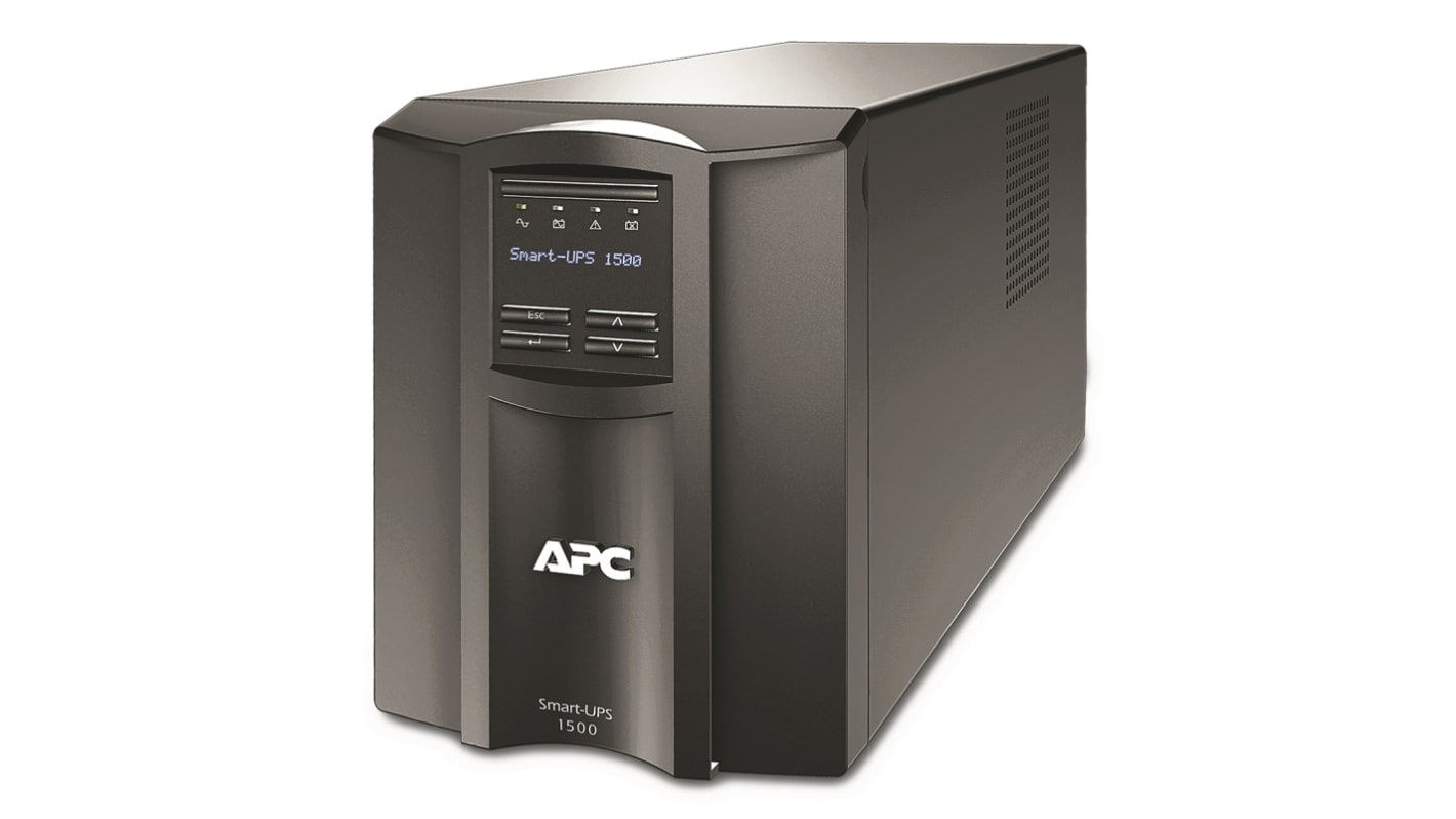 APC 160 → 286V Input Stand Alone Uninterruptible Power Supply, 1500VA (1kW), Smart-UPS SMT