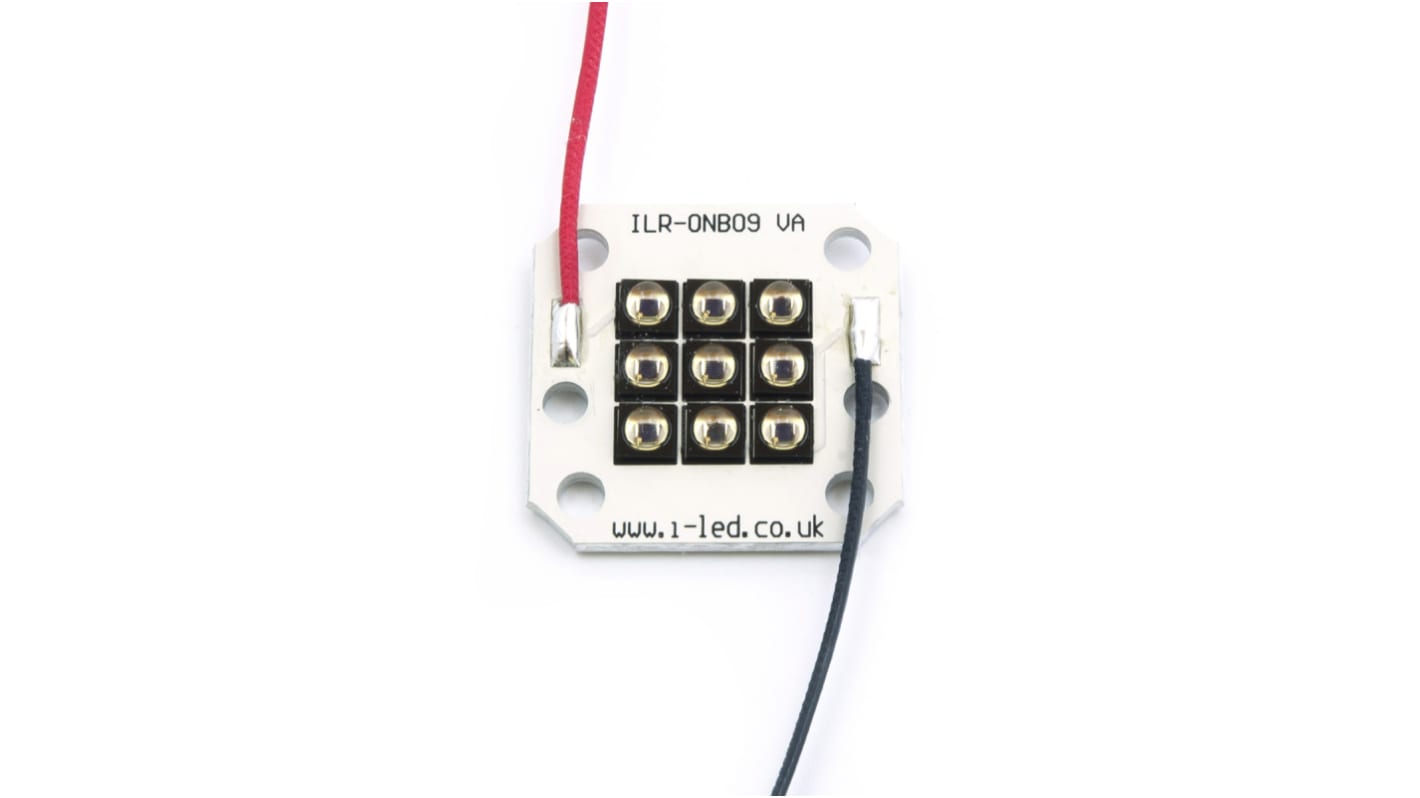 ILR-IO09-81SL-SC211-WIR200. ILS, OSLON Black 9 PowerCluster IR 810nm IR LED, SMD package