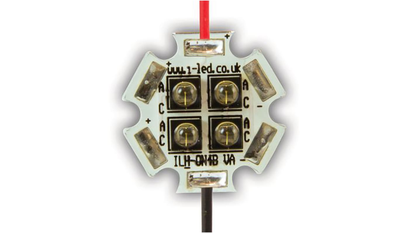 Dioda IR SMD 2-pinowa, λ 850nm, 20 x 20 x 4.2mm, OSLON Black 4 PowerStar IR, ILS