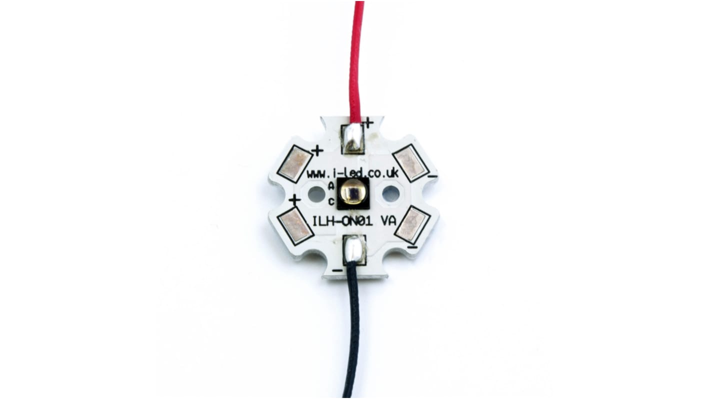 Dioda IR SMD 2-pinowa, λ 850nm, 20 x 20 x 4.2mm, OSLON Black 1 PowerStar IR, ILS