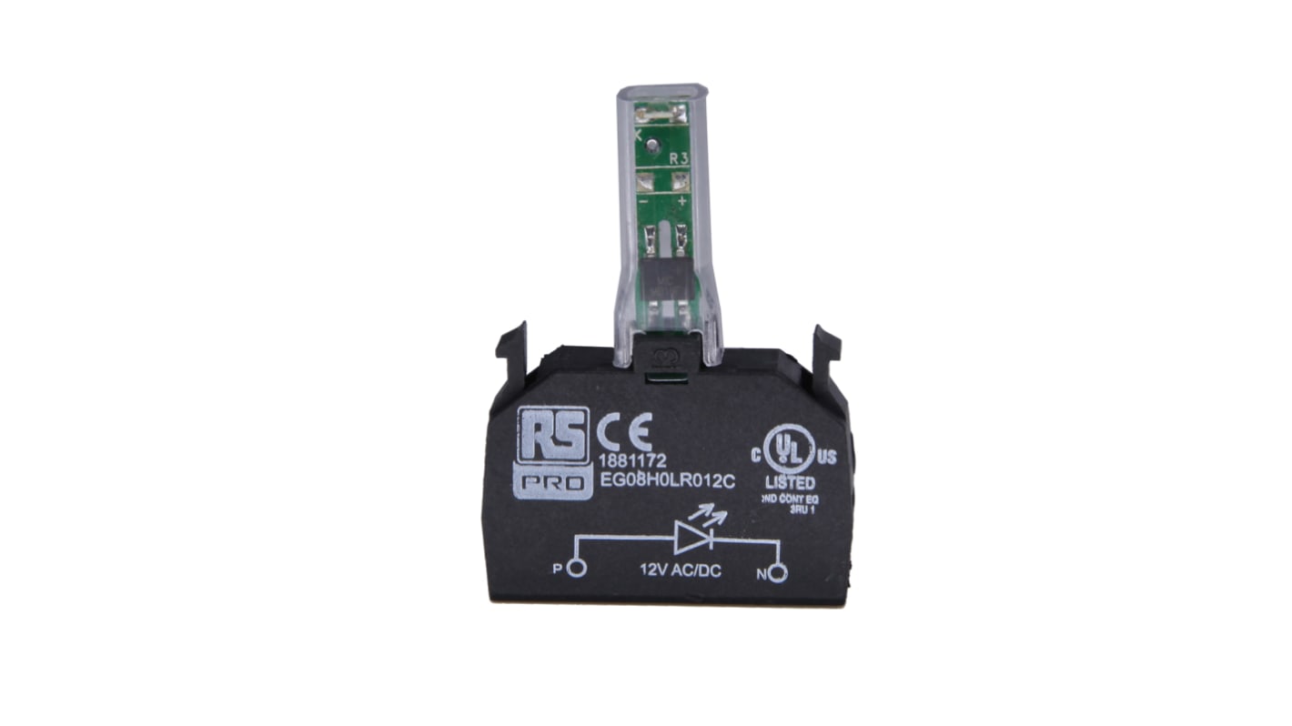 RS PRO Light Block, 110V ac, White Light