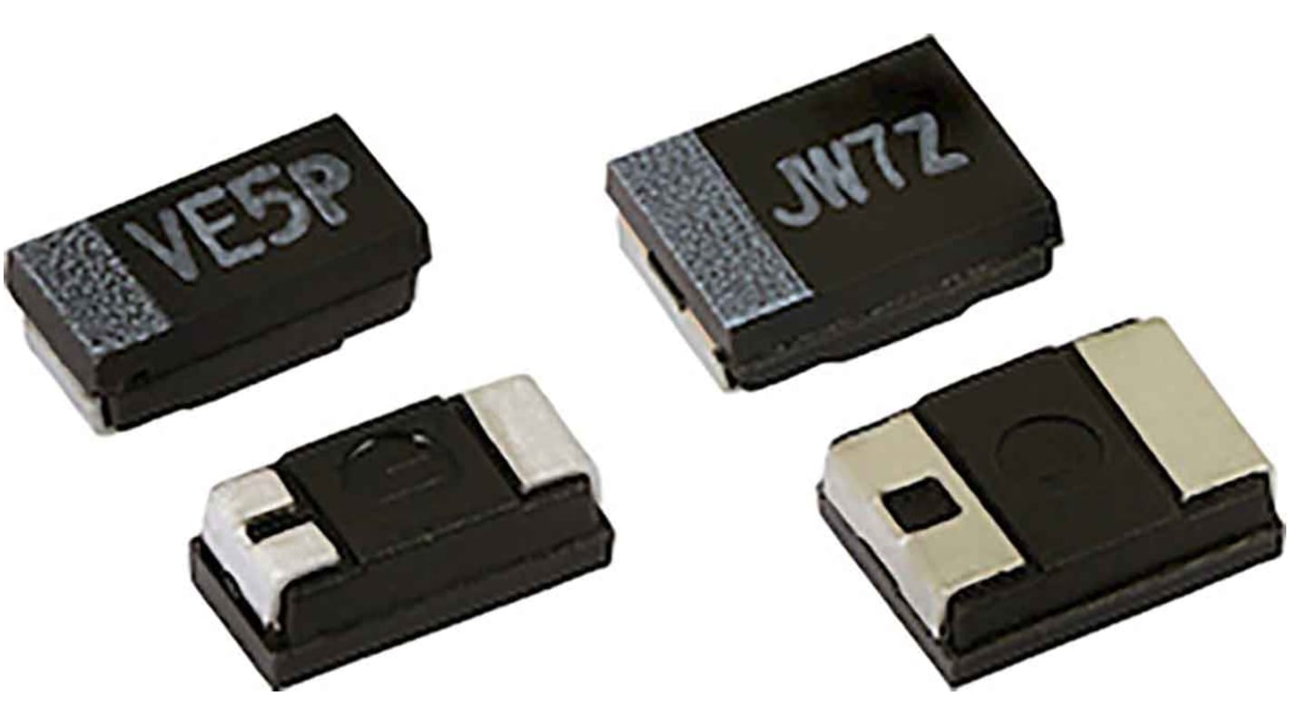 Vishay タンタルコンデンサ,1μF,20V dc,3528-12,TMCUB1D105KTRF
