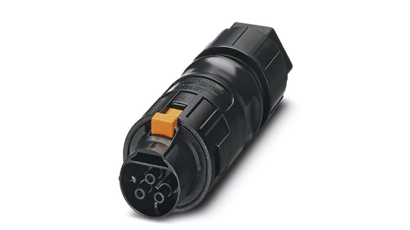 Phoenix Contact PRC 3-TC-FS6 8-21 Series, Male, Cable Mount Solar Connector, Cable CSA, 1.5 → 6mm², Rated At