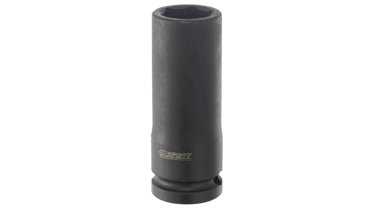 Vaso de impacto Expert by Facom perfil Vaso largo de impacto de 13mm, con cuadrado de 1/2 plg, longitud 78 mm