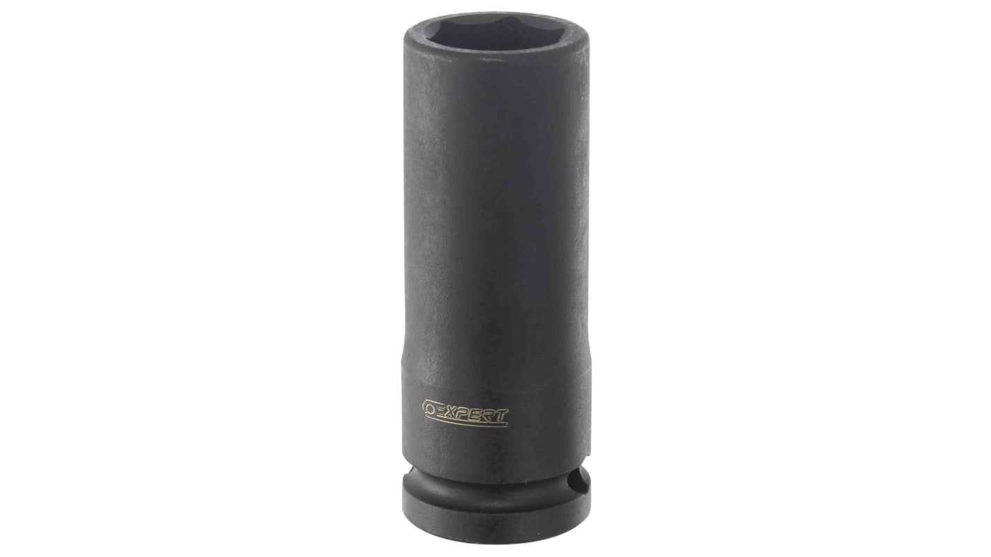 Bussola a impatto Expert by Facom, presa Bussola a percussione profonda 17mm, attacco Quadrato 1/2 poll., L. 78 mm
