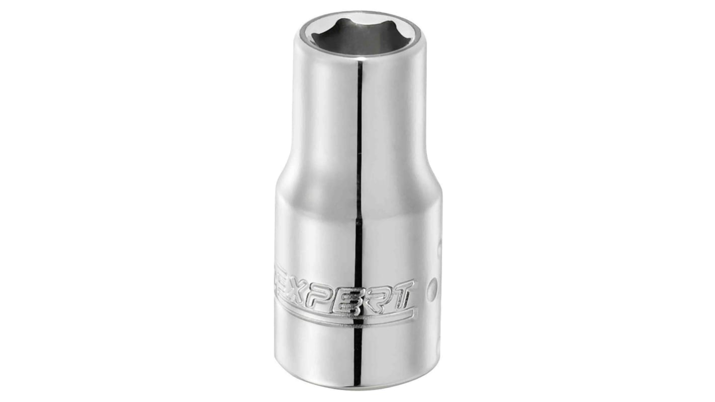 Expert by Facom 1/4 in Drive 7mm Standard Socket, 6 point, 25 mm Overall Length