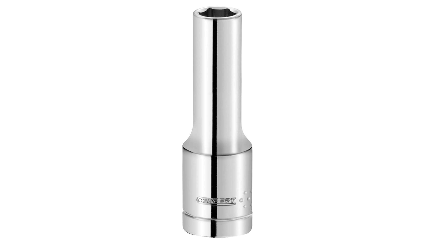 Expert by Facom 1/4 in Drive 7mm Deep Socket, 6 point, 49.5 mm Overall Length