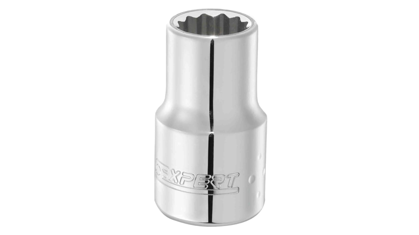 Expert by Facom 1/2 in Drive 9mm Standard Socket, 12 point, 38 mm Overall Length