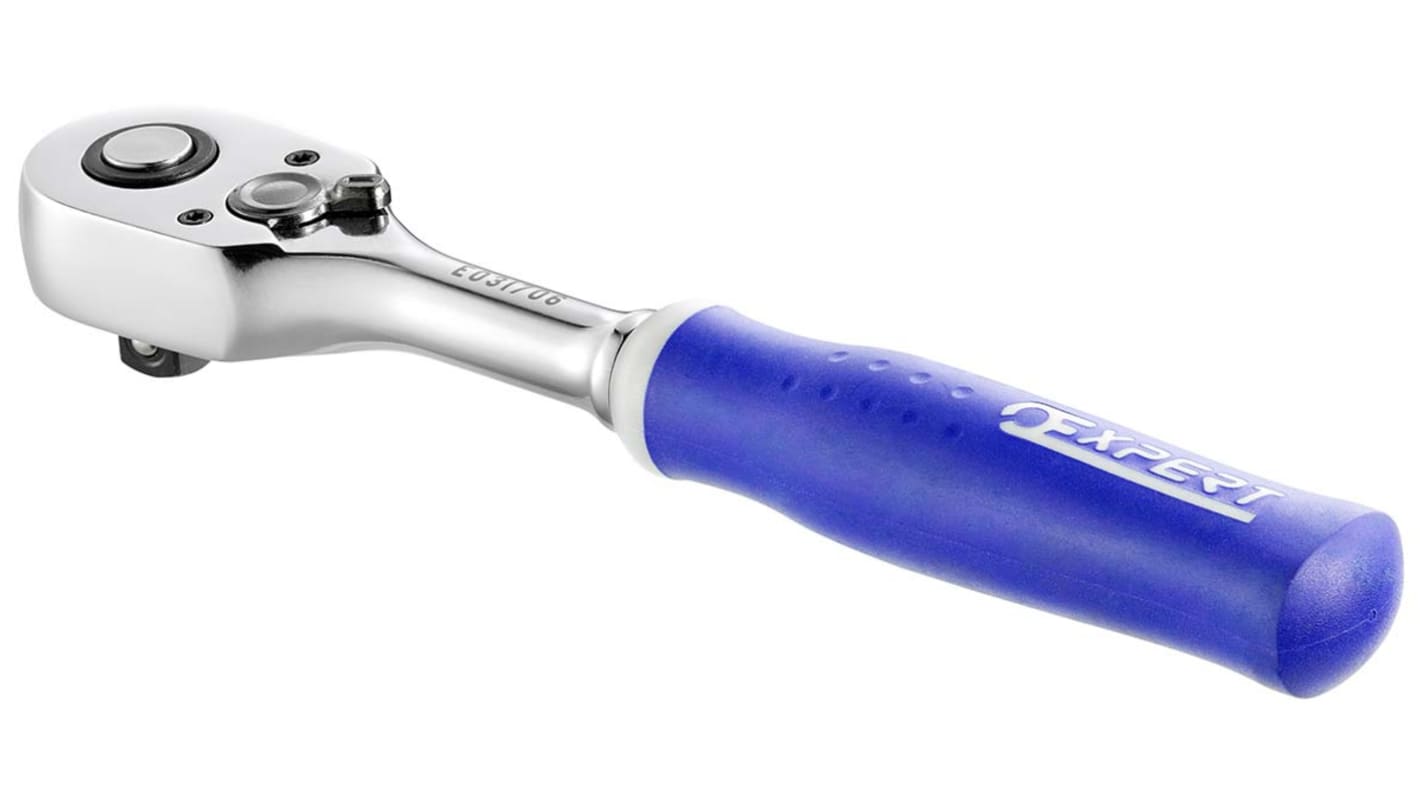 Expert by Facom 3/8 in Ratchet with Ratchet Handle, 200 mm Overall