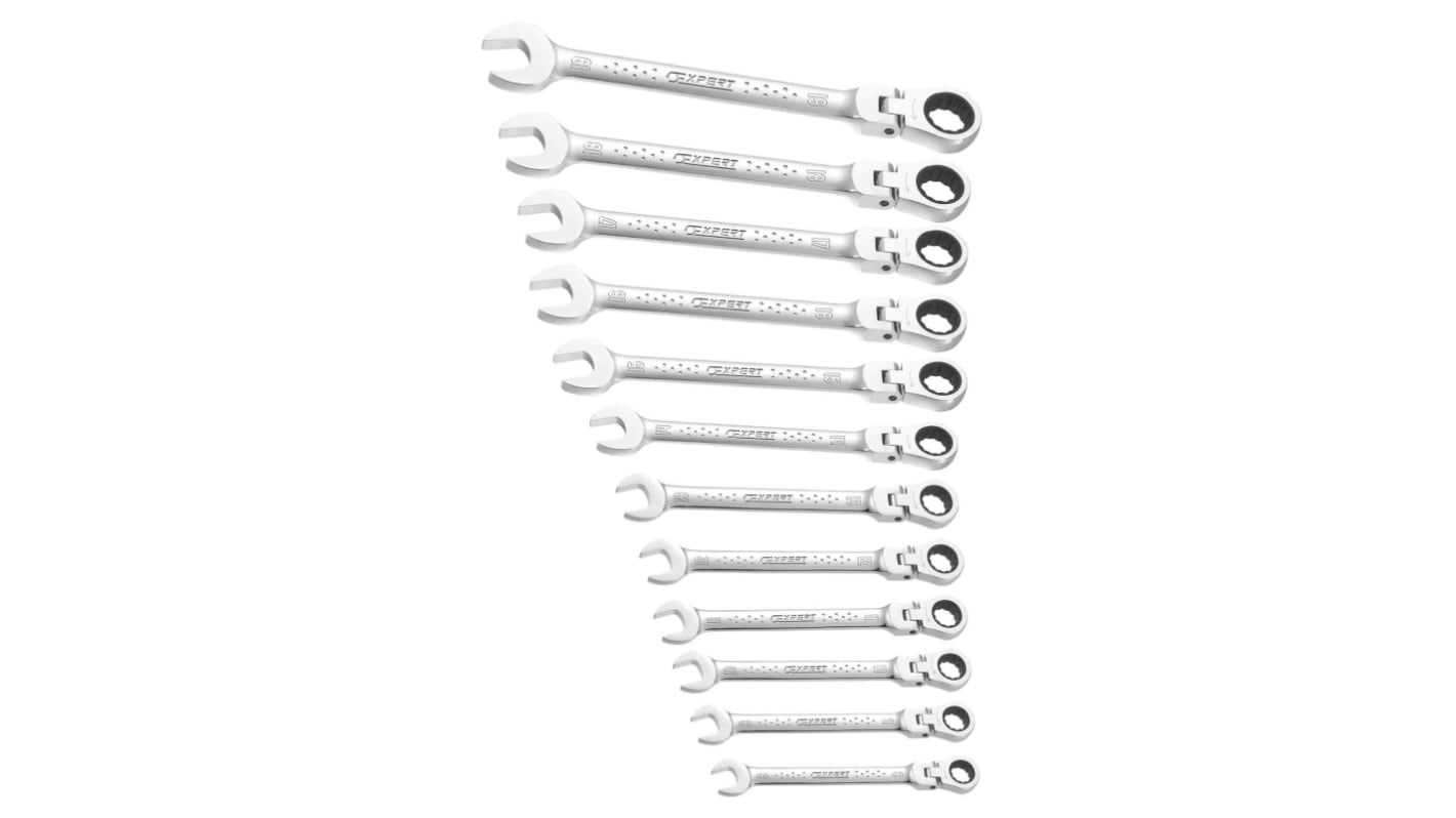 Expert by Facom 12-Piece Spanner Set, 8 → 19 mm