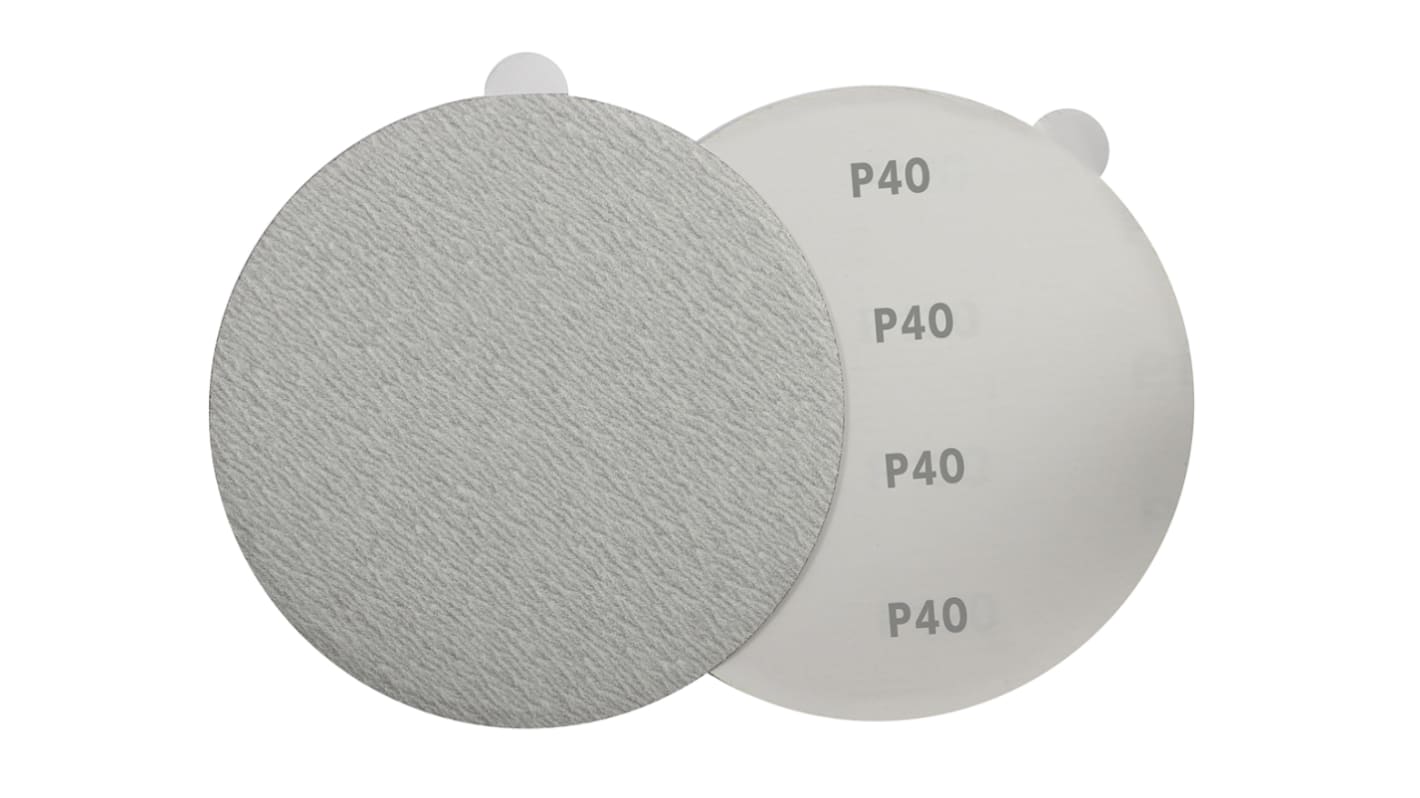 RS PRO Aluminiumoxid Schleifscheibe Ø 150mm / Stärke 1mm, Korngröße P40