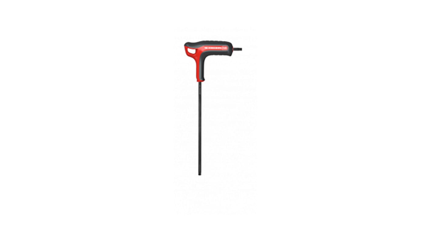 Facom 1-Piece Torx Key, T15 Size, T Shape, Short Arm