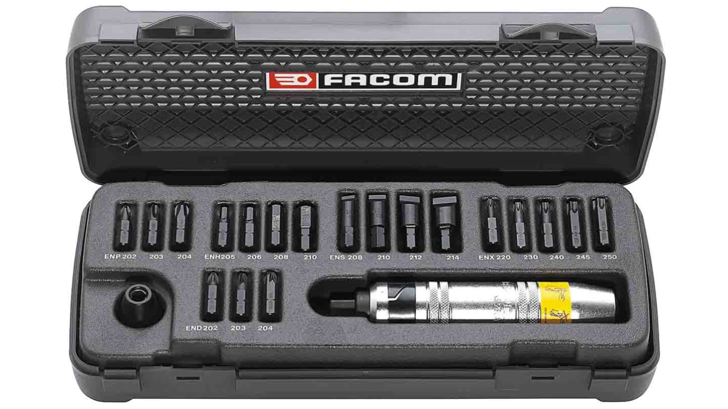 Facom Screwdriver Bit Set 20 Pieces