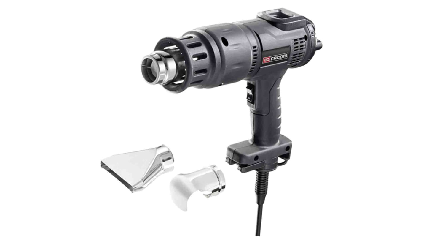 Facom E.2015 600°C max Corded Heat Gun, Type C - EuroPlug