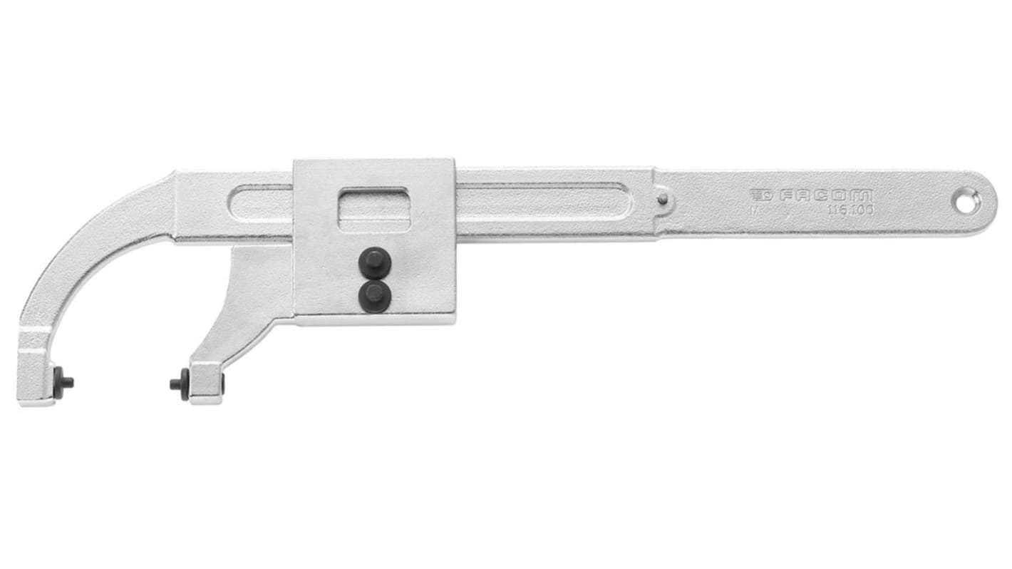 Llave de gancho en "C" Facom, capacidad máx. de mordaza 50mm