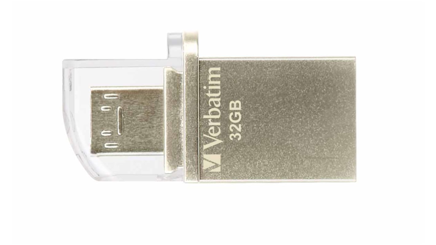 Verbatim 32 GBUSB闪存盘, USB 3.0，USB 3.1, 双 OTG 微型驱动器