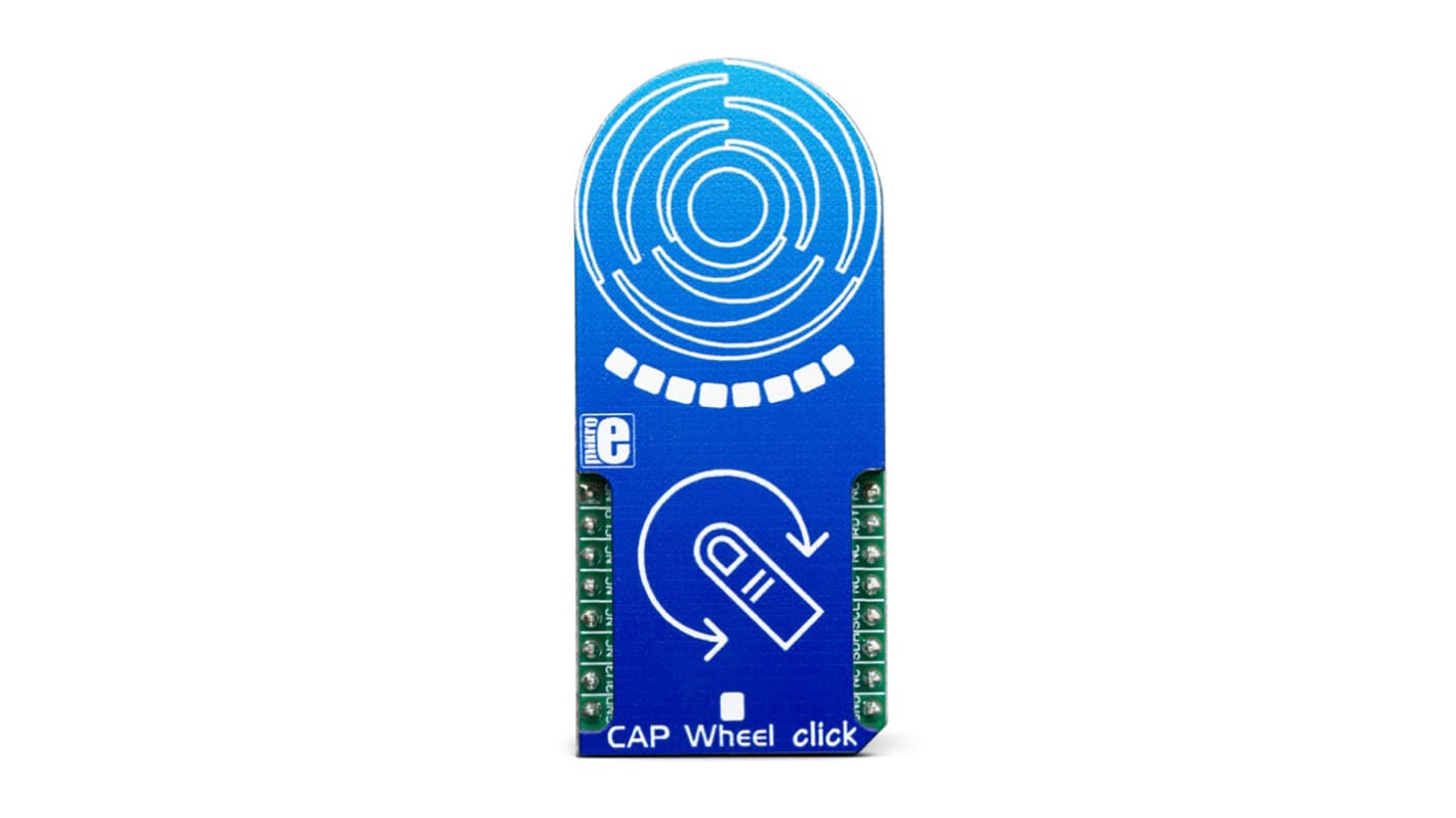 MikroElektronika Cap Wheel Click Capacitive Touch Sensor for IQS333