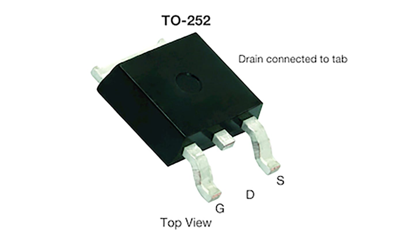 Vishay N-Channel MOSFET, 100 A, 40 V, 3-Pin DPAK SQD40020E_GE3