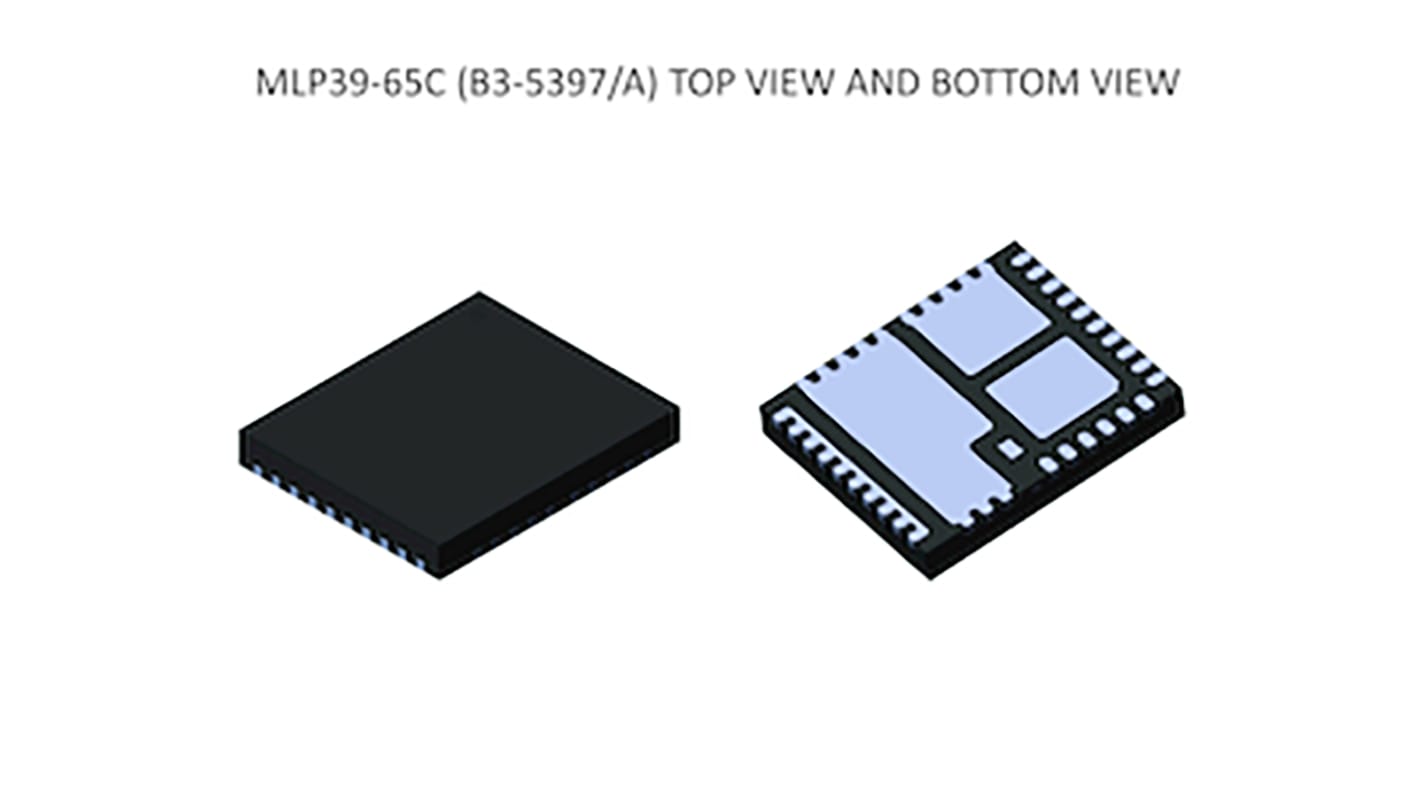 Contrôleur de courant SIC820AED-T1-GE3, 39 broches, PowerPak MLP39