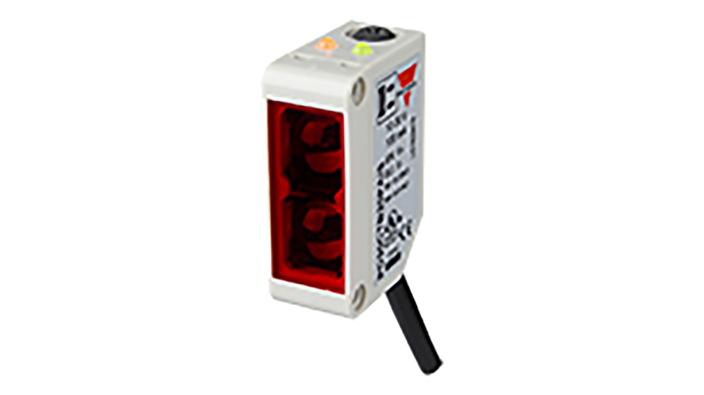 Rs-Online Sensore fotoelettrico Miniaturizzato Carlo Gavazzi a diffusione rilevamento 200 mm uscita PNP NO/NC