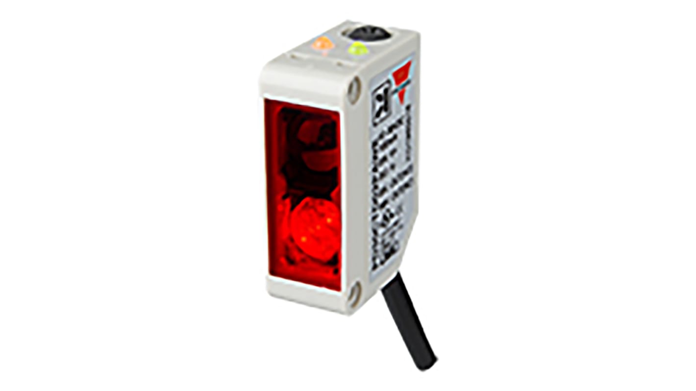 Rs-Online Sensore fotoelettrico Miniaturizzato Carlo Gavazzi a diffusione rilevamento 200 mm uscita PNP NO/NC