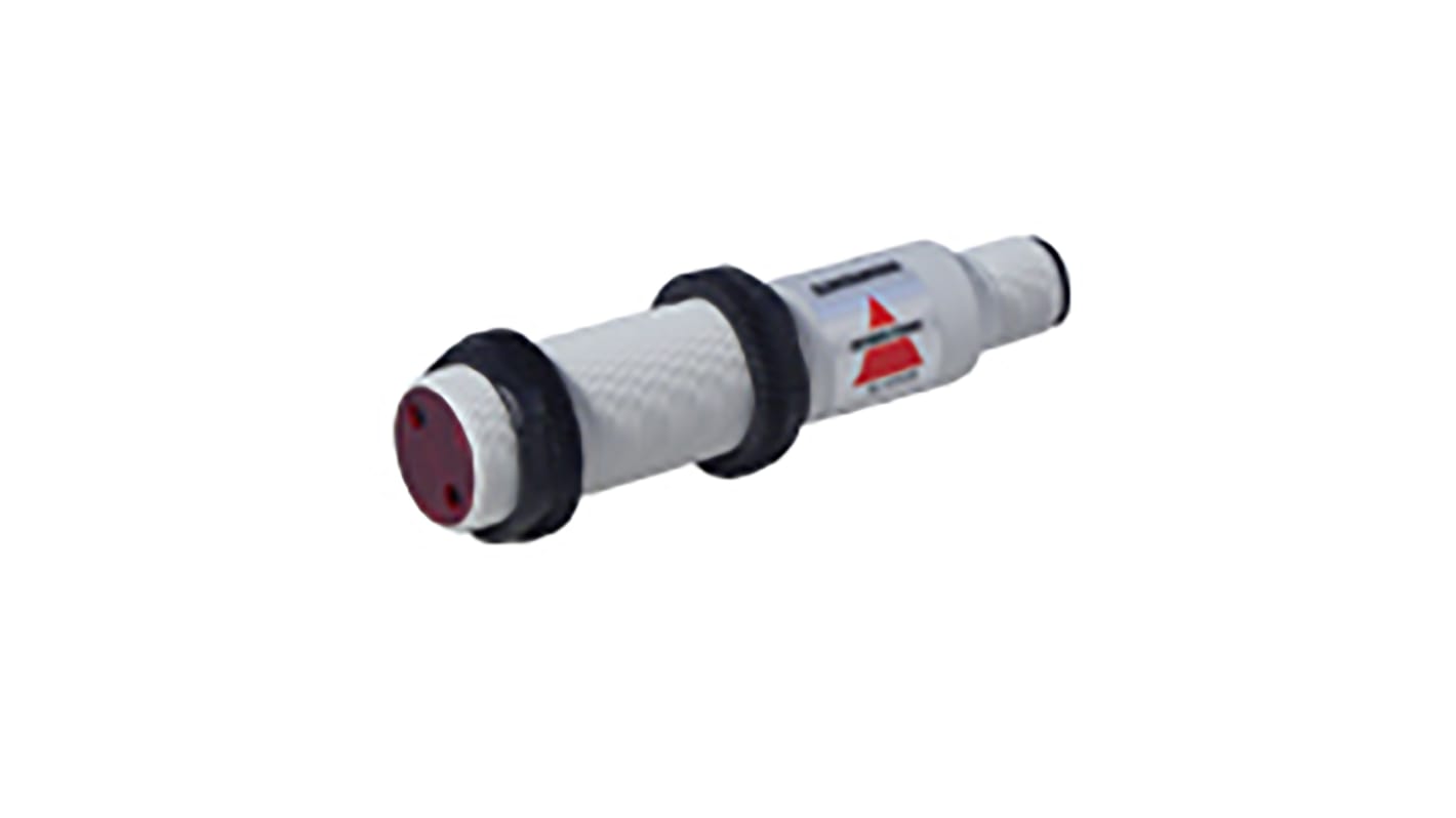 Carlo Gavazzi Retroreflective Photoelectric Sensor, Barrel Sensor, 3 m Detection Range