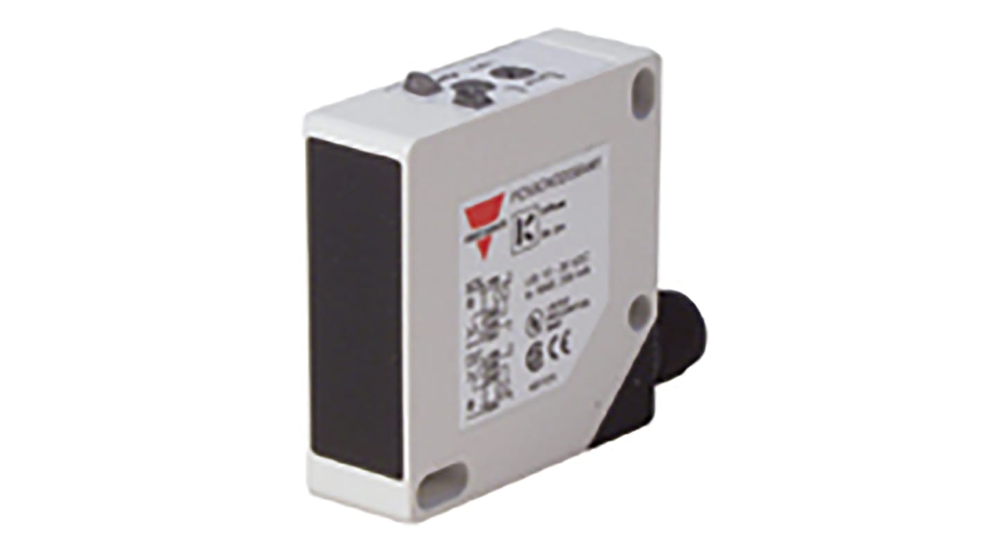 Rs-Online Sensore fotoelettrico Rettangolare Carlo Gavazzi a retroriflessione rilevamento 10 m uscita PNP/NPN NO/NC