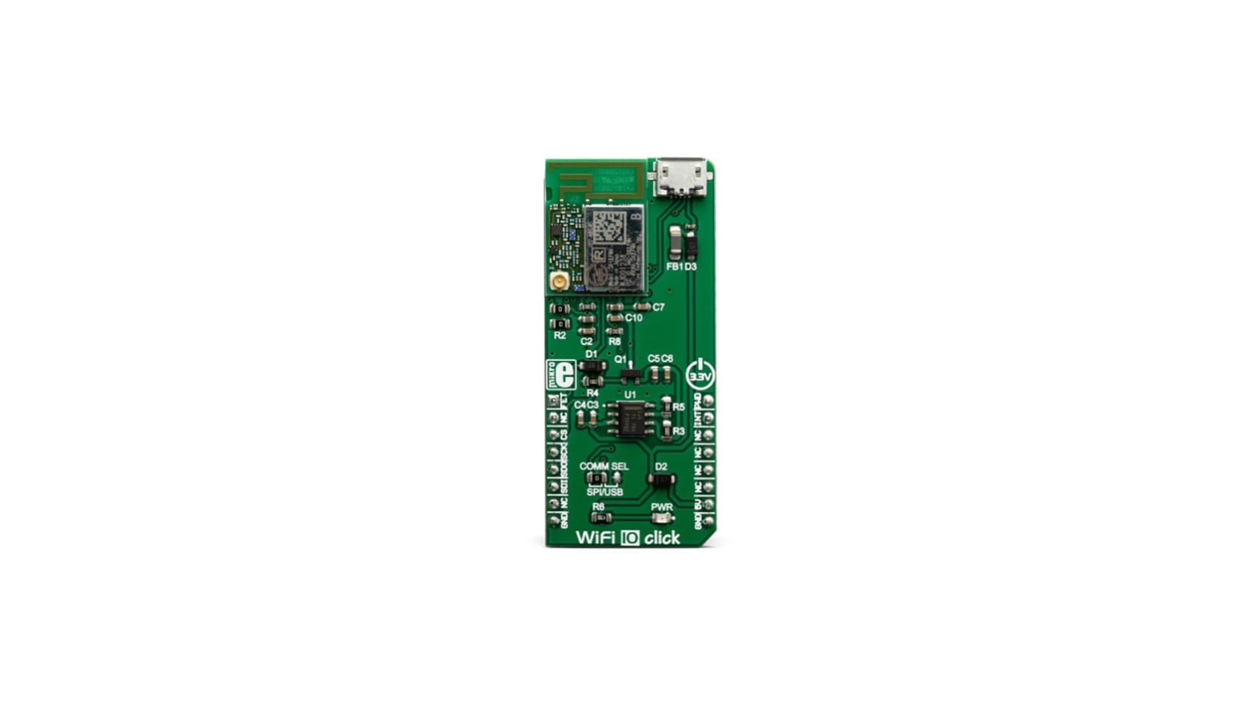 MikroElektronika WiFi 10 Click SX-UPLAN-2401 WiFi 2.4GHz MIKROE-3432