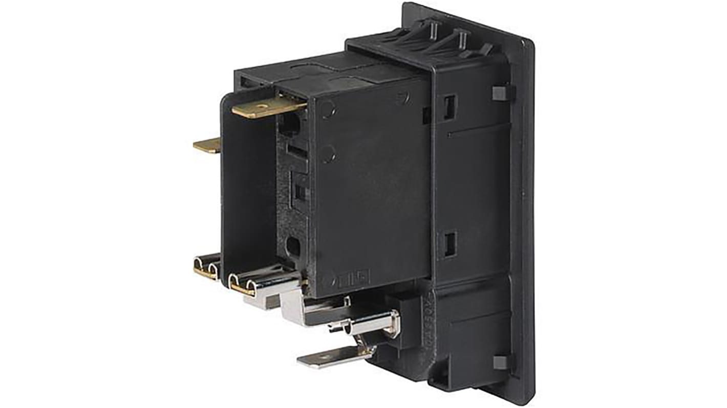Connettore IEC C14, C18 Schurter Maschio, 10A, 250 V