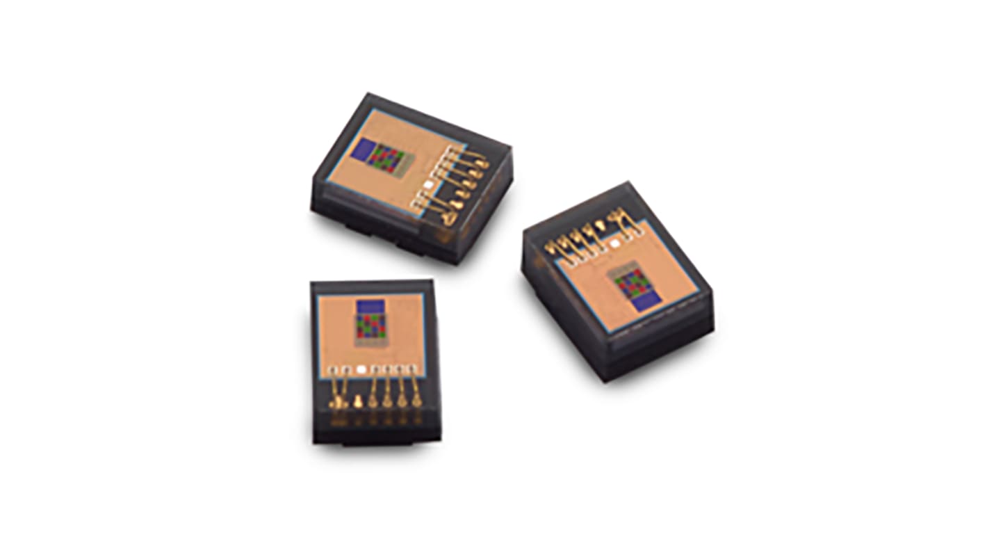 Broadcom, 周辺光センサ, 表面実装, 550 nm （標準, 8-Pin, 2 x 2 x 0.65mm