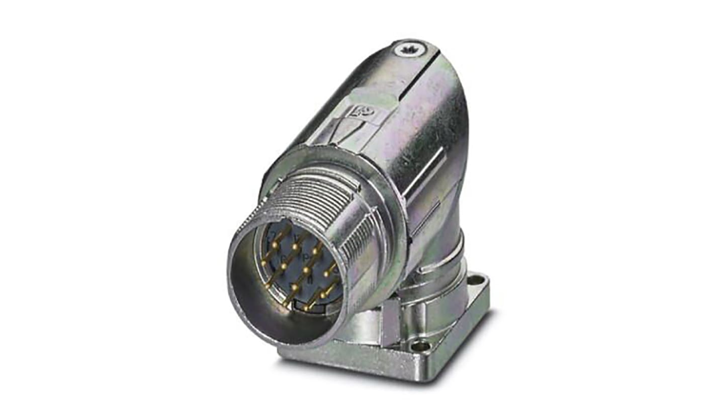 Phoenix Contact Circular Connector, 12 Contacts, Front Mount, M23 Connector, Plug, Male, IP66, IP68, M23 PRO Series