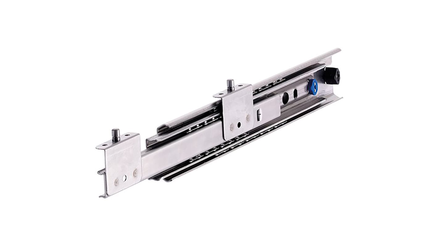 Accuride Self Closing Stainless Steel Drawer Runner, 300mm Closed Length, 120kg Load